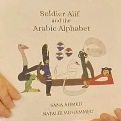 Cover of Soldier Alif and the Arabic Alphabet.